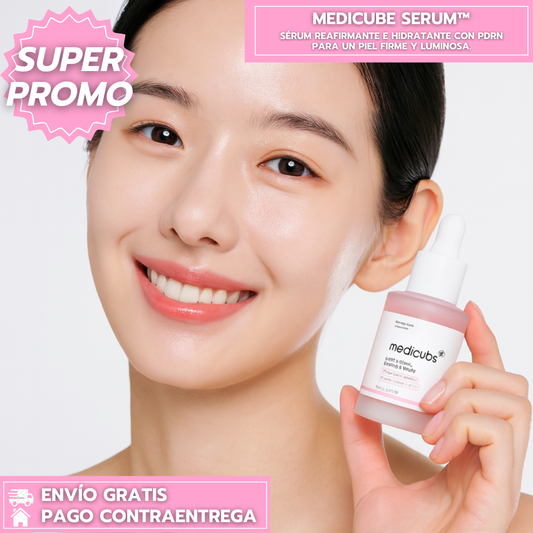 Medicube serum™: Sérum reafirmante e hidratante con PDRN para una piel firme y luminosa.